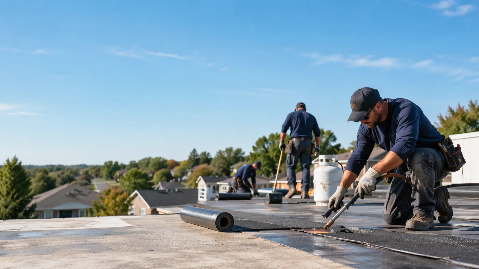 Flat Roof Leak Repair providers in Cimarron, KS